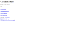 Tablet Screenshot of circamp.eu
